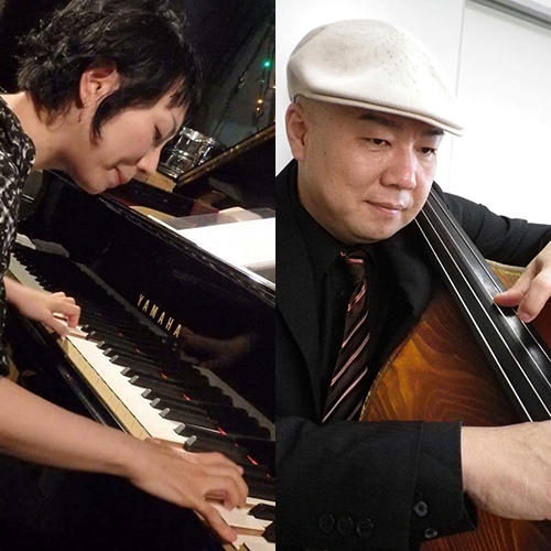 佐久間優子(p)&西川てるまさ(b)デュオ